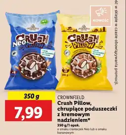 Lidl Płątki czekoladowe poduszki Crownfield oferta