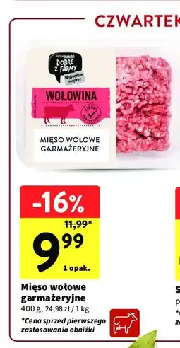 Intermarche Mięso wołowe garmażeryjne Intermarche dobre z farmy oferta