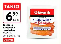 Intermarche Kiełbasa królewska ze schabem Olewnik oferta