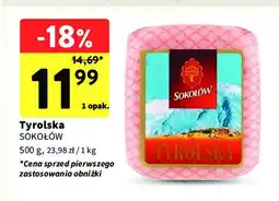 Intermarche Mielonka tyrolska Sokołów oferta
