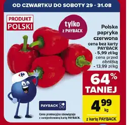 Carrefour Market Papryka czerwona polska oferta
