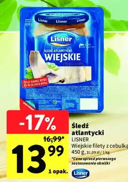 Intermarche Filety śledziowe wiejskie Lisner oferta