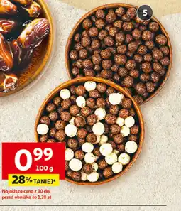 Auchan Płatki kulki czekoladowe Bakalland oferta