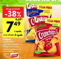 Intermarche Chipsy ser-cebula Crunchips x-cut Crunchips lorenz oferta