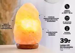 Lampa led sól himalajska 11 x 17 cm