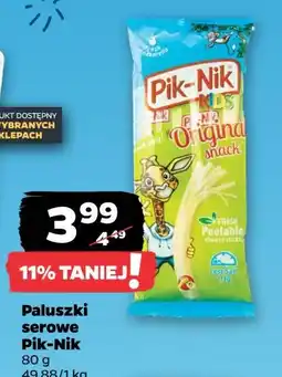 Netto Paluszki serowe original Pik-Nik Kids oferta