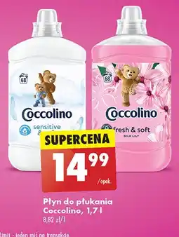 Biedronka Płyn do płukania silk lily Coccolino Fresh & Soft oferta