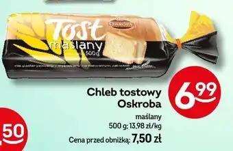 Żabka Chleb tostowy Oskroba oferta