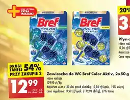 Biedronka Zawieszka do wc eukaliptus Bref Color Aktiv (Wcześniej Blue Active) oferta