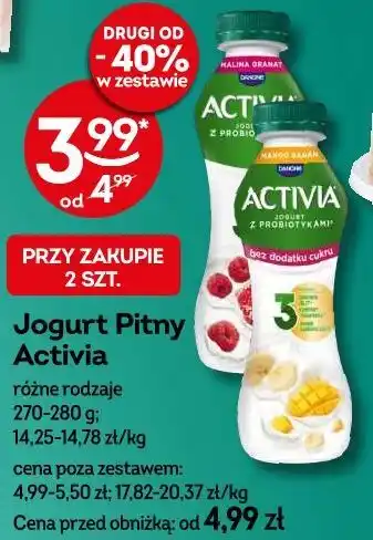 Żabka Jogurt Pitny Activia oferta