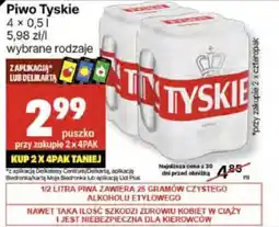 Delikatesy Centrum Piwo Tyskie oferta