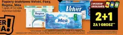 Delikatesy Centrum Papiery toaletowe Velvet, Foxy, Regina, Mea oferta