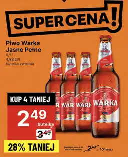 Delikatesy Centrum Piwo Warka Jasne Pełne oferta