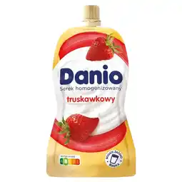Społem Danio Serek homogenizowany truskawkowy 120 g oferta