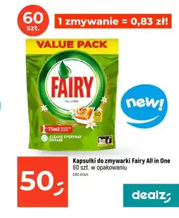 Dealz Kapsułki do zmywarki Fairy oferta