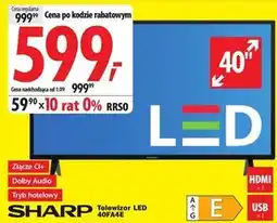 Media Expert Telewizor Sharp oferta
