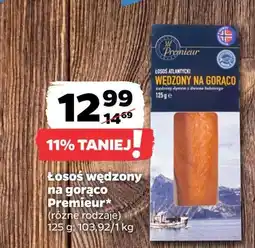 Netto Łosoś wędzony na gorąco Premieur oferta