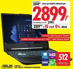 Media Expert Laptop ASUS oferta