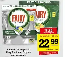 Gram Market Kapsułki do zmywarki Fairy oferta