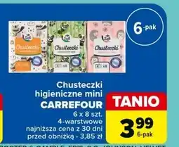 Carrefour Chusteczki higieniczne Carrefour oferta