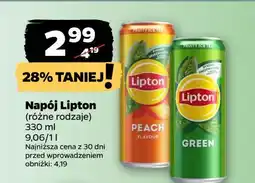 Netto Napój peach Lipton Ice Tea oferta
