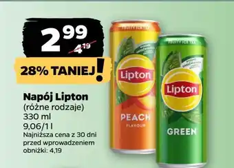 Netto Napój peach Lipton Ice Tea oferta