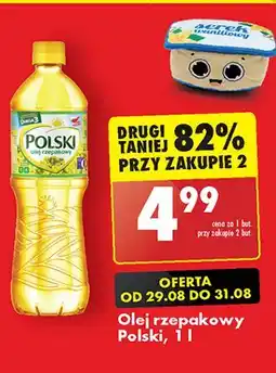Biedronka Olej rzepakowy Polski oferta