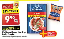 Biedronka Kiełbasa śląska Morliny oferta