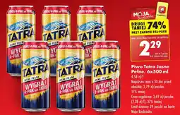 Biedronka Piwo Tatra oferta