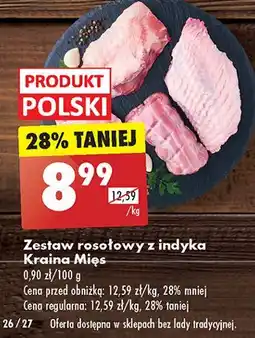 Biedronka Zestaw rosołowy z indyka Kraina Mięs oferta