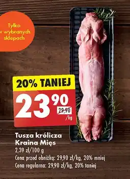 Biedronka Tusza z królika Kraina Mięs oferta