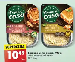 Biedronka Lasange chicken mascarpone Come A Casa oferta