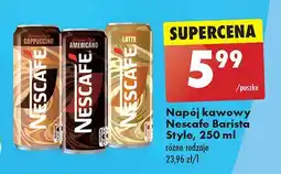 Biedronka Kawa cappuccino Nescafe Barista Style oferta
