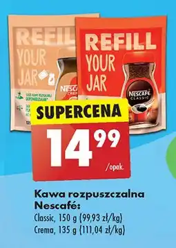 Biedronka Kawa Nescafe Classic oferta