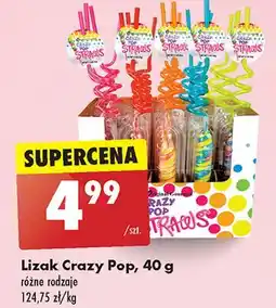 Biedronka Lizak crazy pop oferta