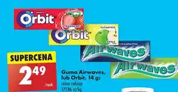 Guma do żucia lime & ginger Airwaves