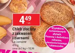 E.Leclerc Chleb złocisty z zakwasem i ziarnami La Lorraine oferta