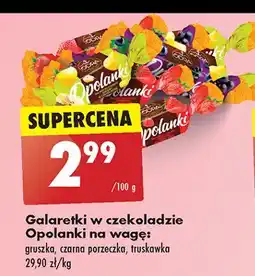 Biedronka Galaretki gruszkowe w czekoladzie Odra Opolanki oferta