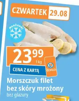 E.Leclerc Morszczuk filet bez skóry mrożony oferta