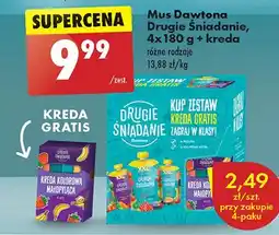 Biedronka Musy mix + kreda Drugie Śniadanie oferta
