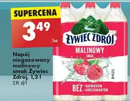 Woda malinowa Żywiec Zdrój Z Nutą