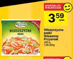 Delikatesy Centrum Włoszczyzna paski Wiosenny Przysmak oferta