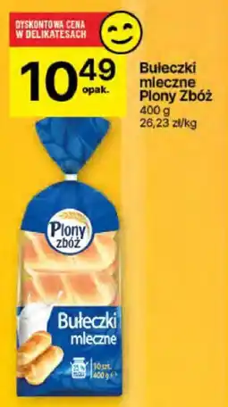 Delikatesy Centrum Bułeczki mleczne Plony Zbóż oferta