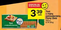 Delikatesy Centrum Tost z mąką pełnoziarnistą Plony Zbóż oferta