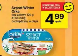 Delikatesy Centrum Szprot Winter Orka oferta