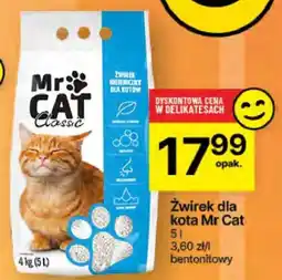 Delikatesy Centrum Żwirek dla kota Mr Cat oferta