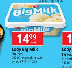 E.Leclerc Lody Big Milk Unilever oferta