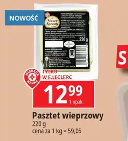 E.Leclerc Pasztet wieprzowy oferta