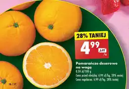 Biedronka Pomarańcze deserowe oferta