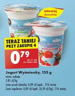 Biedronka Jogurt gruszka WYŚMIENITY oferta